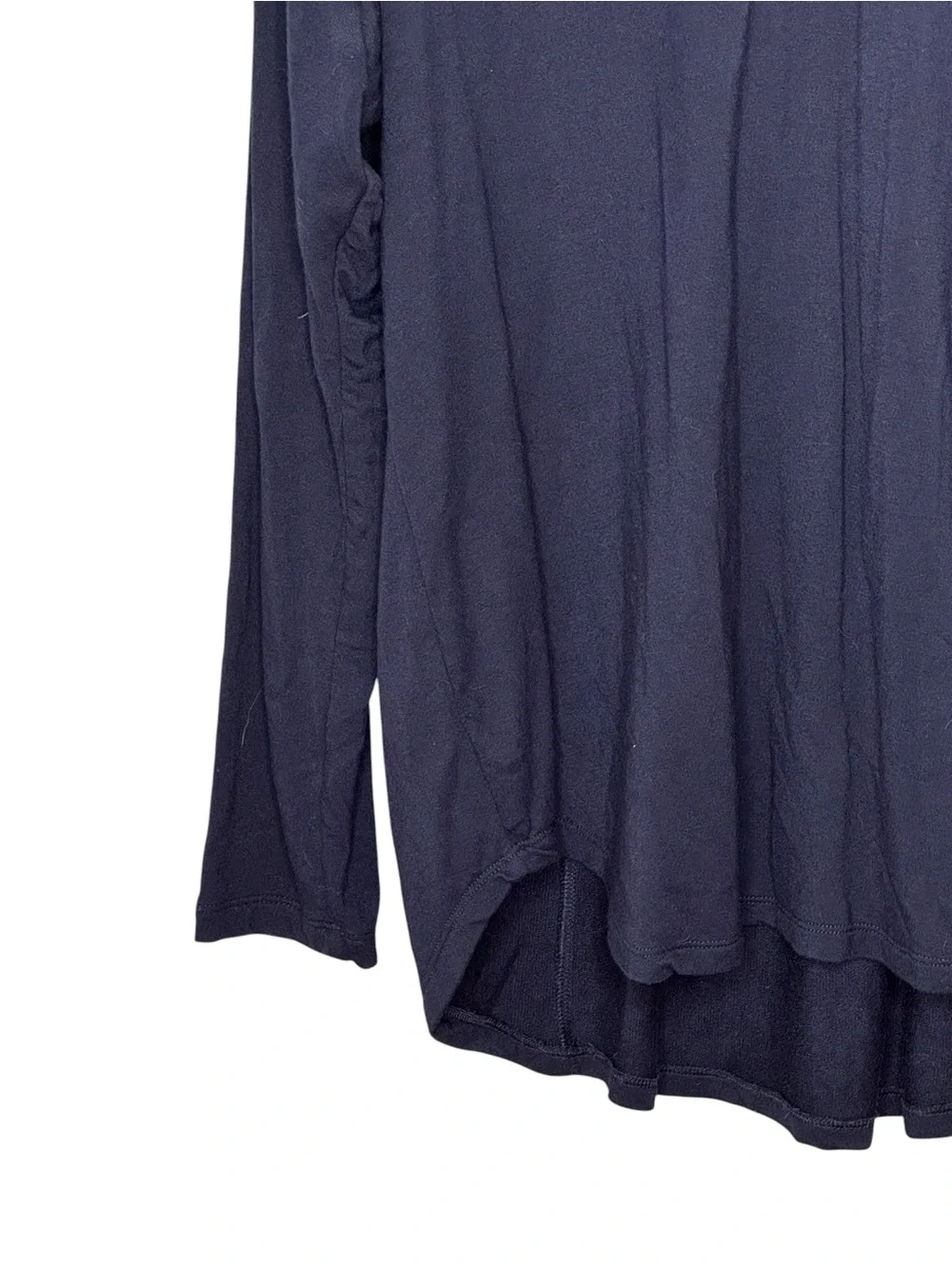 CAbi XL Recline Tee Shirt In Dark Sapphire. Back Tie. #4192. Rayon/Spandex